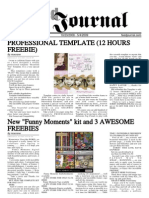 Professional Template (12 Hours Freebie) : Feedjournal Basic 10/23/2008 - 5/4/2009