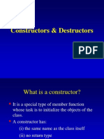 Constructor Destructor