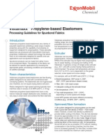 Vistamaxx Processing Guidlines Spunbond Fabrics PDF