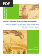 II Encuentro Internacional de Estudios Visuales Latinoamericanos