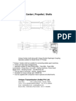 Cardon Shaft - Unique Transmission PDF