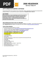 Download Instructions Lefty DLR2 - EXCELLENT by leftyrider SN14893815 doc pdf