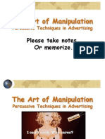 The Art of Manipulation - Ads