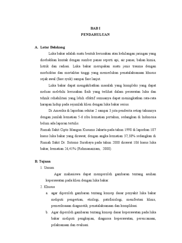 Makalah Luka Bakar