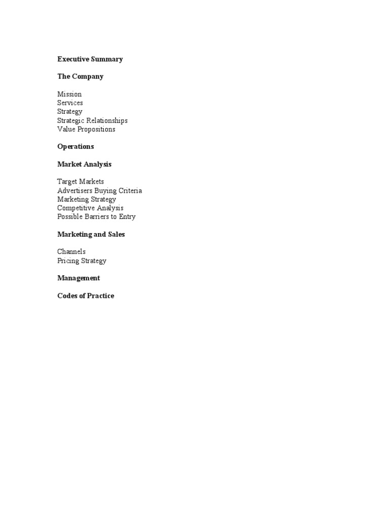 Sample Community Radio Station Business Plan doc Marketing