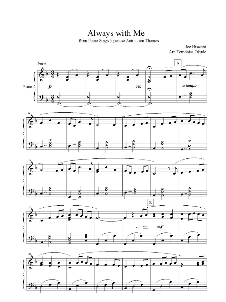 Always With Me Pdf
