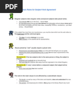 Download 10 Basic Rules for Subject-Verb Agreementdocx by usunom SN148959904 doc pdf