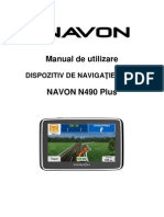 Manual de Utilizare Navon N490 Plus