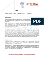 Embalagens de papel, cartão e papelão ondulado