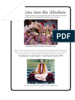 Inquiries Into the Absolute - Romapada Swami
