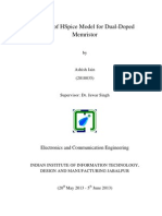 Design of Hspice Model For Dual-Doped Memristor: Electronics and Communication Engineering