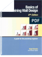Basis of Retaining Wall Design 8th Ed