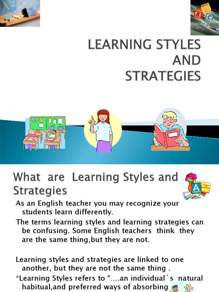 Learning Styles | PDF | Learning Styles | Perception