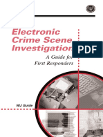 Electronic Crime Scene