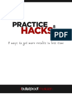 8 Practice Hacks