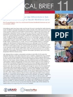 Exploring Contraceptive Use Differentials in Sub-Saharan Africa Through A Health Workforce Lens