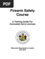 Firearms Safety Course 2013