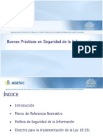 AGESIC Buenas Practicas en Seguridad de La Informacion