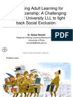 Balazs Nemeth - Developing AL Against Social Exclusion - 2010