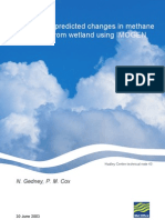 Analysis of Predicted Changes in Methane Emissions From Wetland Using IMOGEN