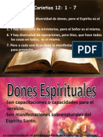 Dones espirituales 1 Corintios