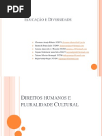 Direitos Humanos e Pluralidade Cultural[1]