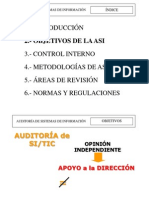 Auditoria de Sistemas de Información