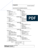 Plan de Estudios Ing Mecanica PDF