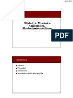 02 Cinematica Movimiento Lineal