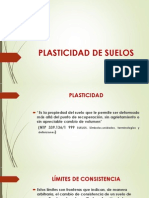 Plasticidad suelos: LL, LP, IP