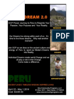 Your Dream 2.0: OCP Power Journey To Peru To Reignite Your Passion, Your Purpose and Your Reality