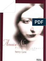Anais Nin Henry I June Dnevnik Ljubavi