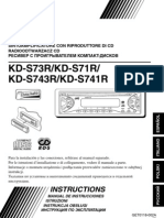 KD-S73R/KD-S71R/ KD-S743R/KD-S741R: Instructions
