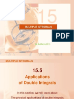 Aplicaciones de La Integral Doble