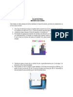 Mecánica de fluidos - Taller