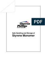 Safe Handling and Storage of Styrene Monomer