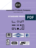 Aluminum standard Profiles Catalogue (Apr. 2012)