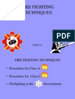 Fire Fighting Techniques