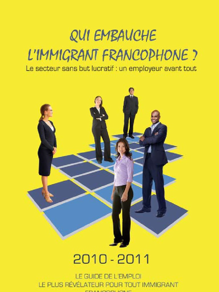 Qui Embauche Immigrant Francophone PDF | PDF | Bénévolat | Canada