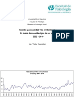 Suicidio y Precariedad Vital en Montevideo - NIEVE