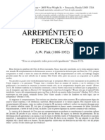 ARREPIÉNTETE O PERECERÁS