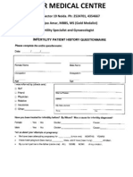 Infertility Sheet AMC