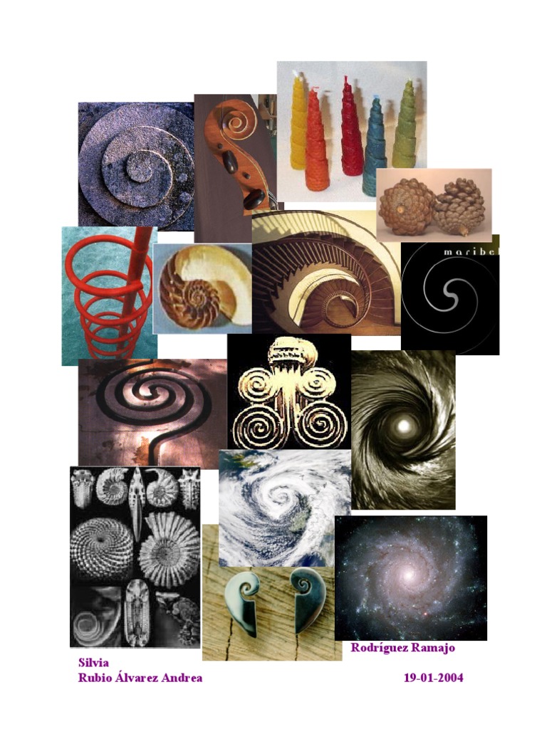 Trabajo de Espirales PDF Rectángulo Esfera