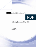 WebSphere Lombardi Edition-7.1.0-Authoring Environment User Guide
