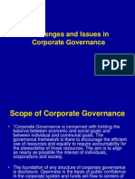 Challenges and Issues in Corporate Governance11
