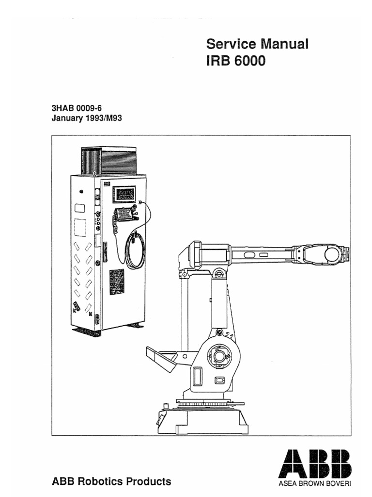Service Manual Irb 6000 | PDF
