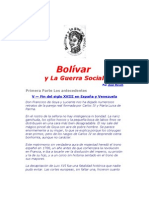 02 Bolivar y La Guerra Social
