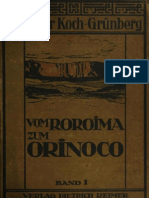 VOM ROROIMA ZUM ORINOCO BAND I