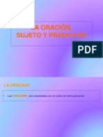 La Oracion Sujeto y Predicado