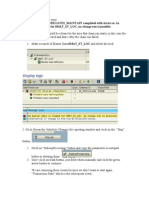 Report RSDDS - AGGREGATES - MAINTAIN Completed With Errors or As Master Data Is Loaded For 0MAT - ST - LOC, No Change Run Is Possible